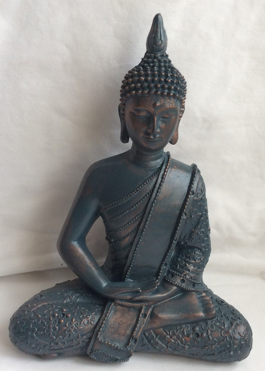 Buddha - Large Teal